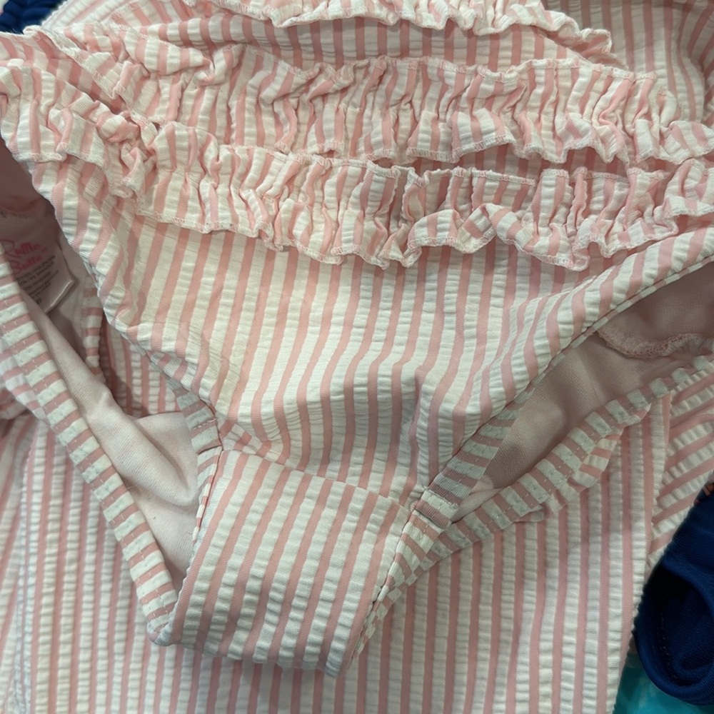 Ruffle Butts Rash Guard Bikini | Size 5 - Picture 5 of 5